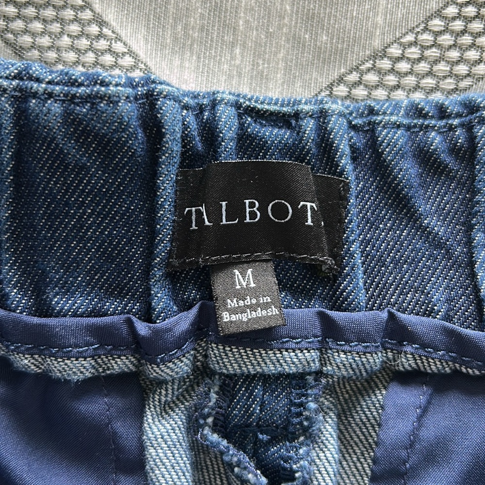 Talbots cropped denim jeans size medium - Picture 4 of 5